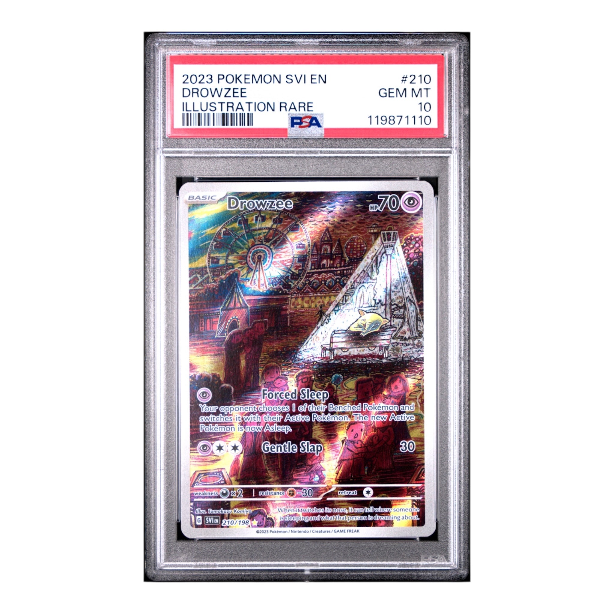 Drowzee Scarlet & Violet PSA 10