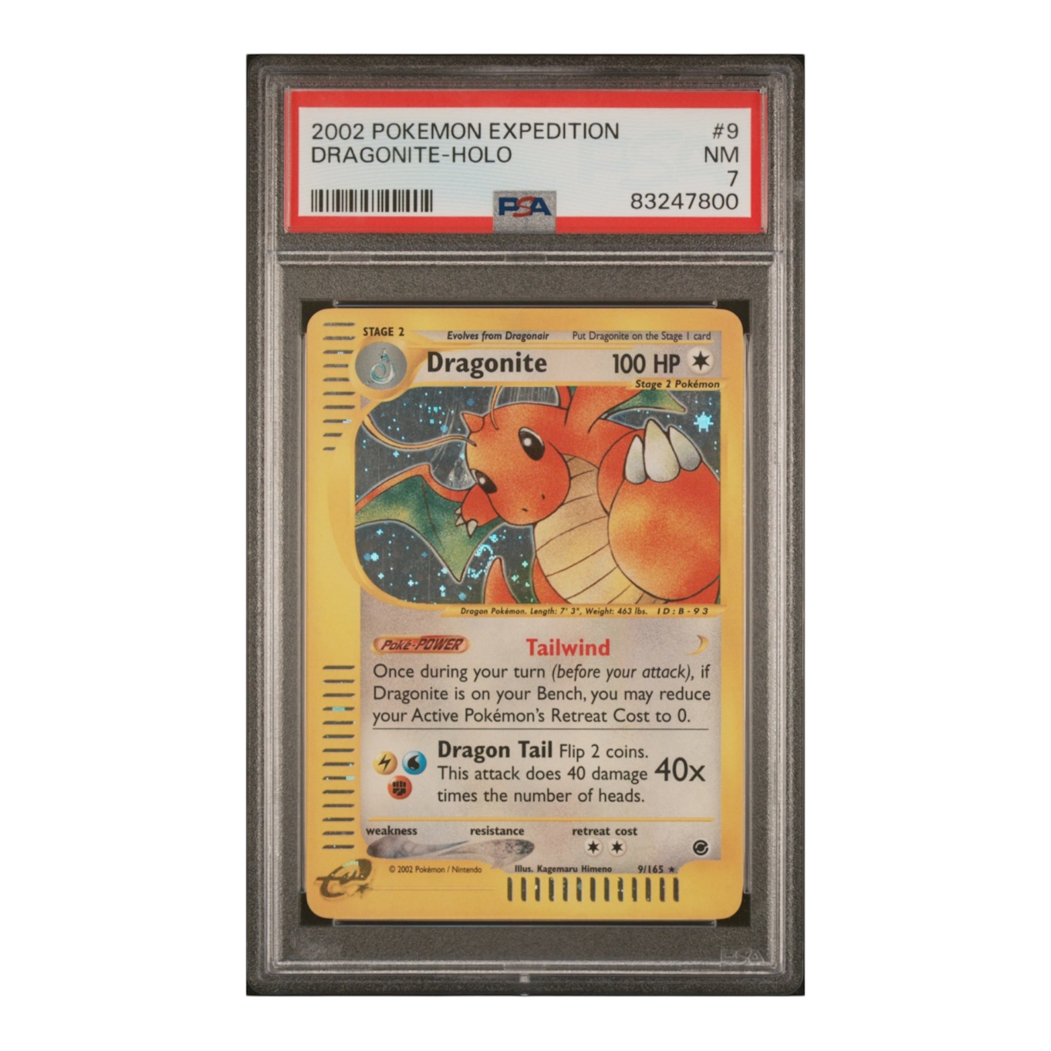 Dragonite Expedition PSA 7