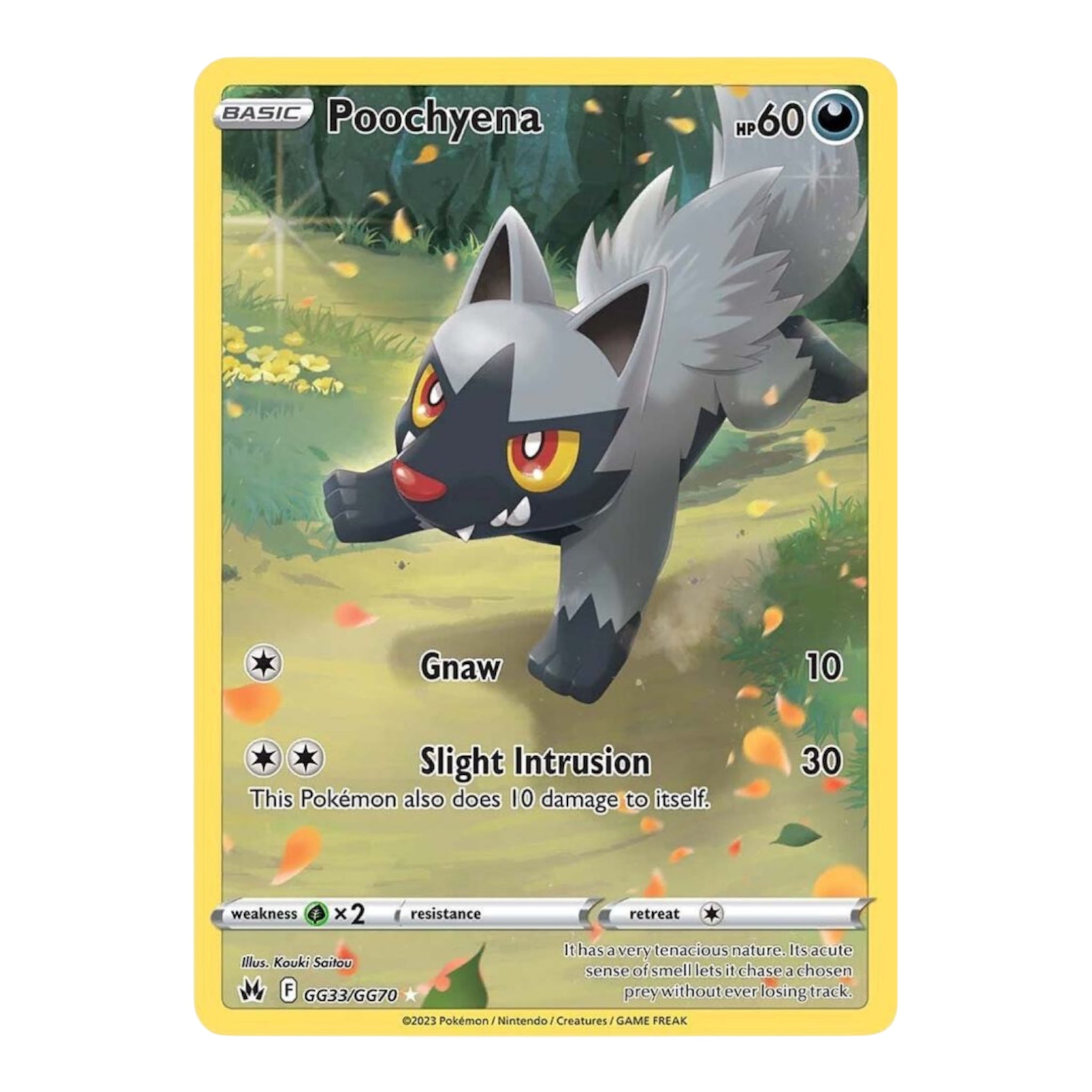 Poochyena GG33/GG70 Crown Zenith