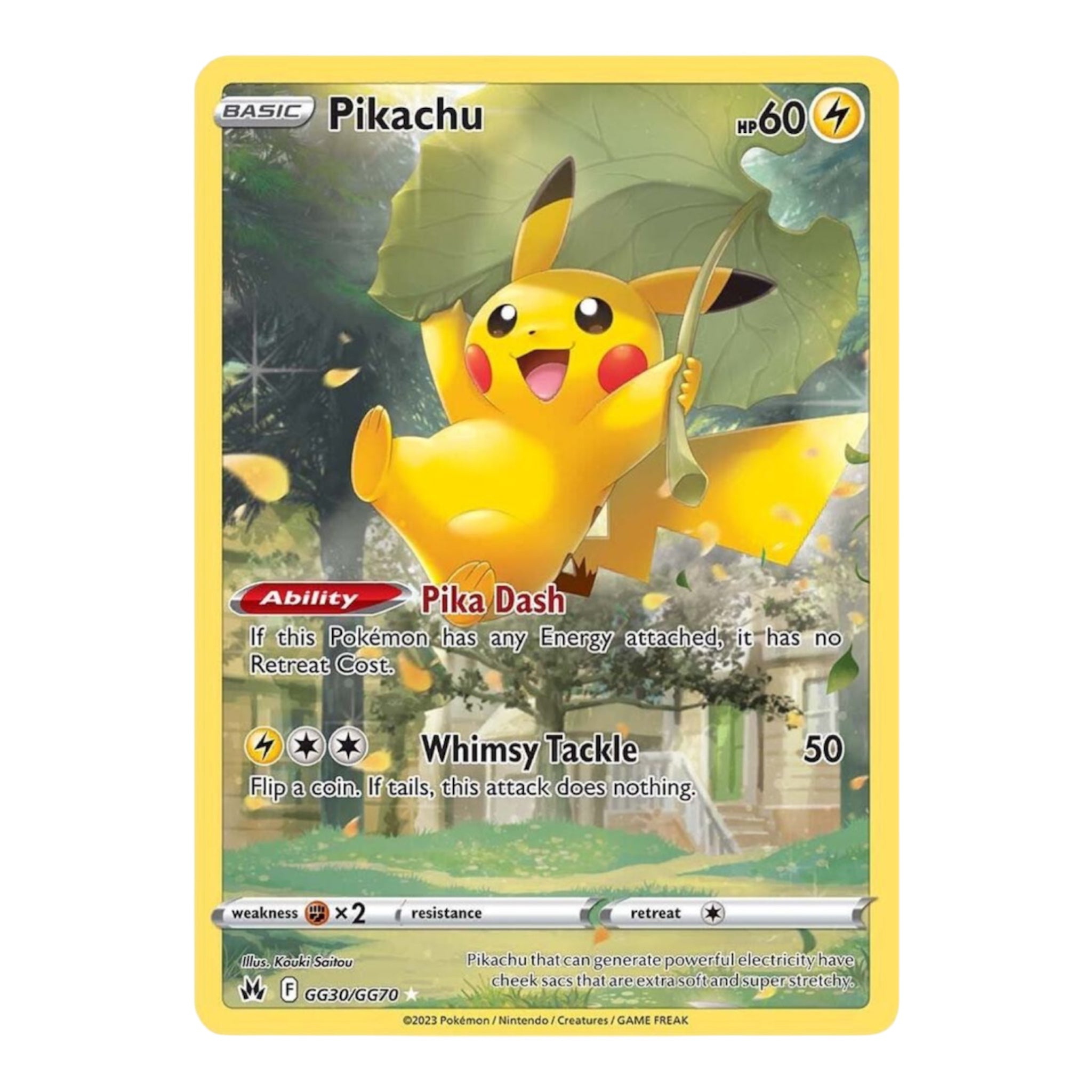 Pikachu GG30/GG70 Crown Zenith