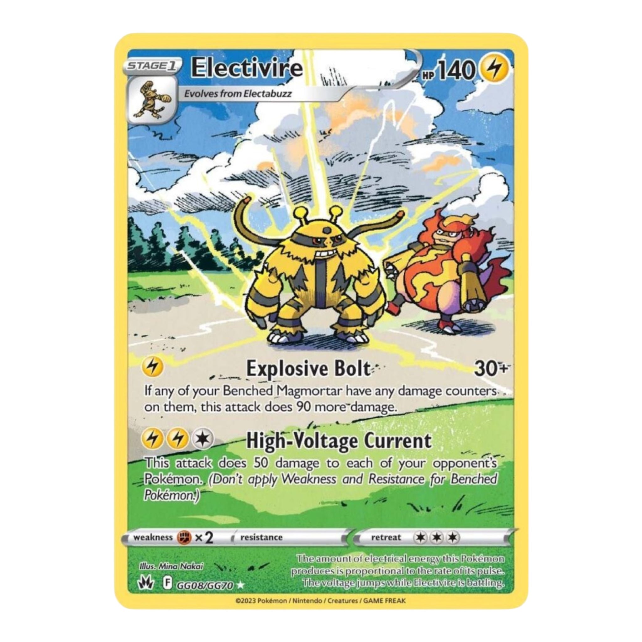 Electivire GG08/GG70 Crown Zenith