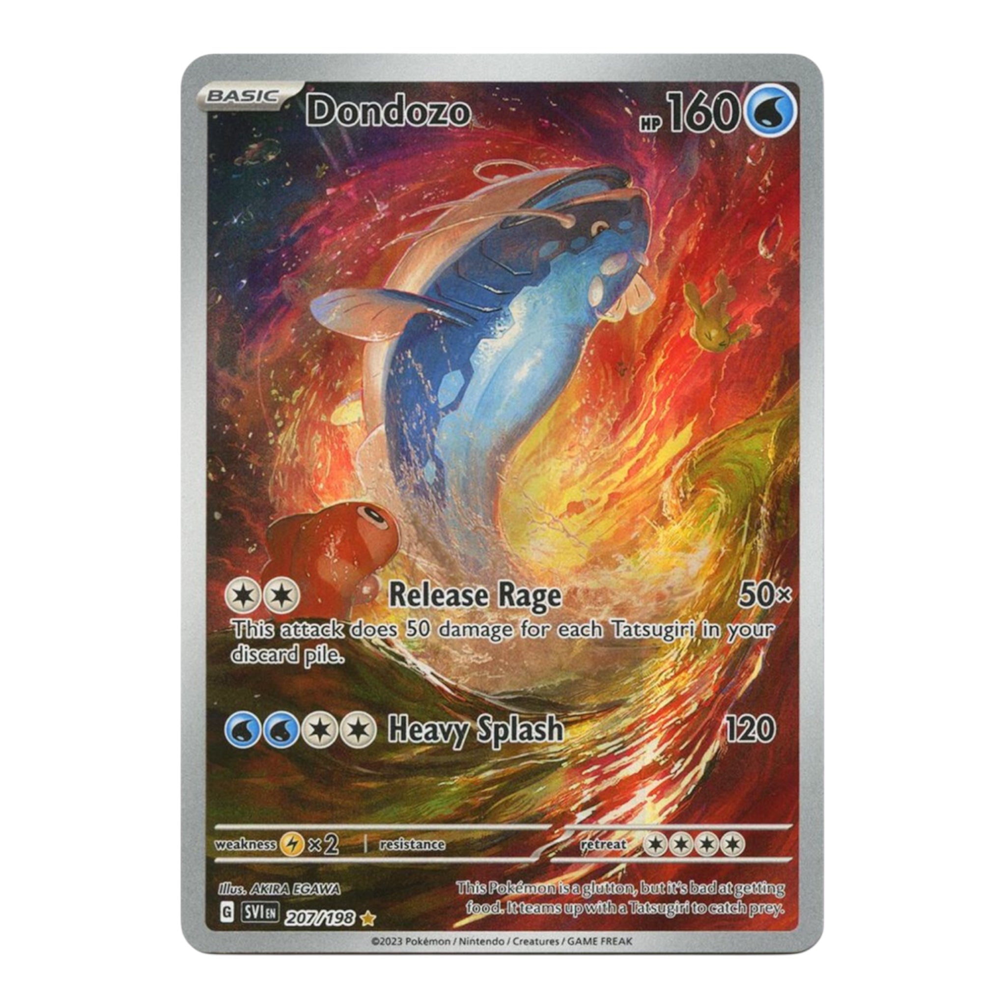 Dondozo 207/198 Scarlet & Violet Base Set