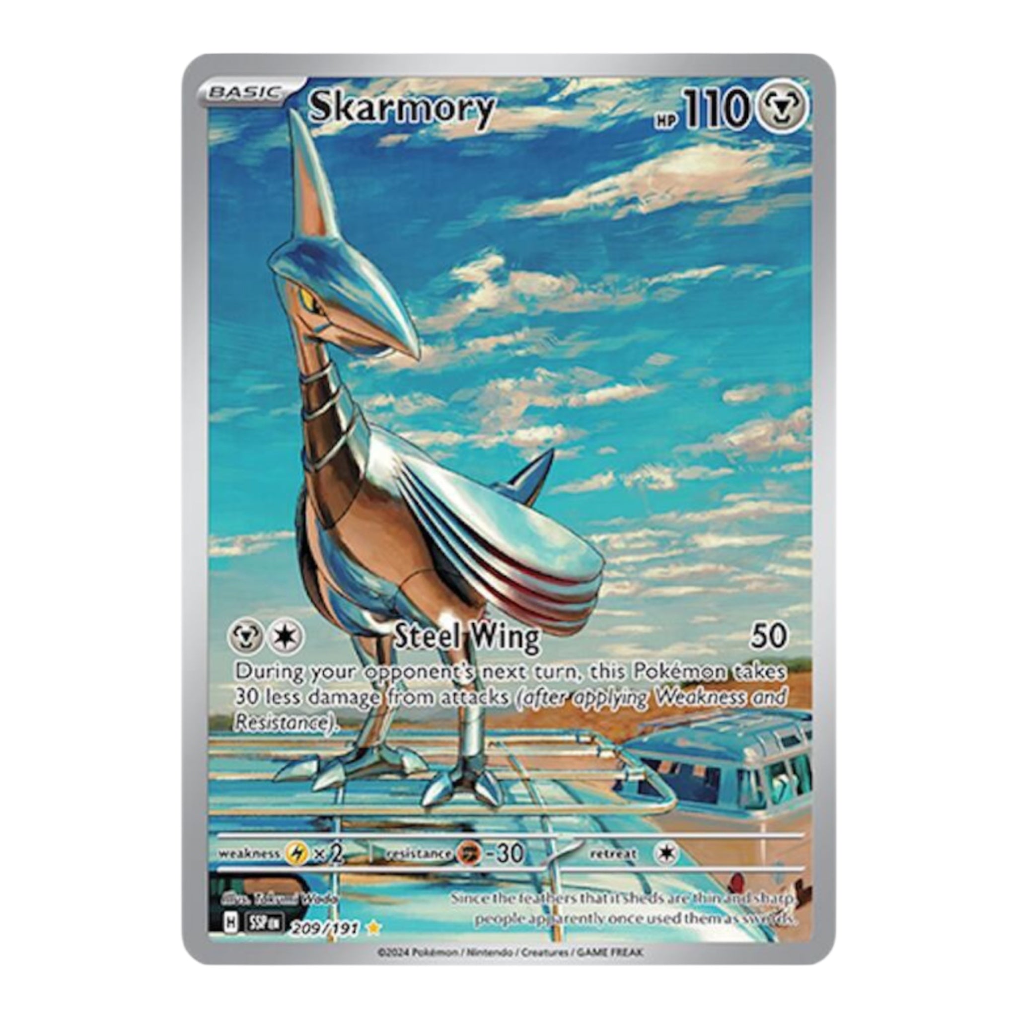 Skarmory 209/191 Surging Sparks