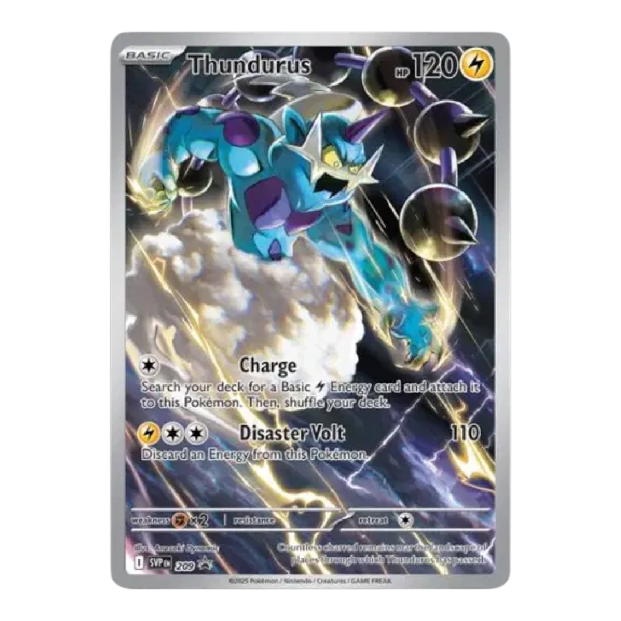 Thundurus Black Star Promo 209