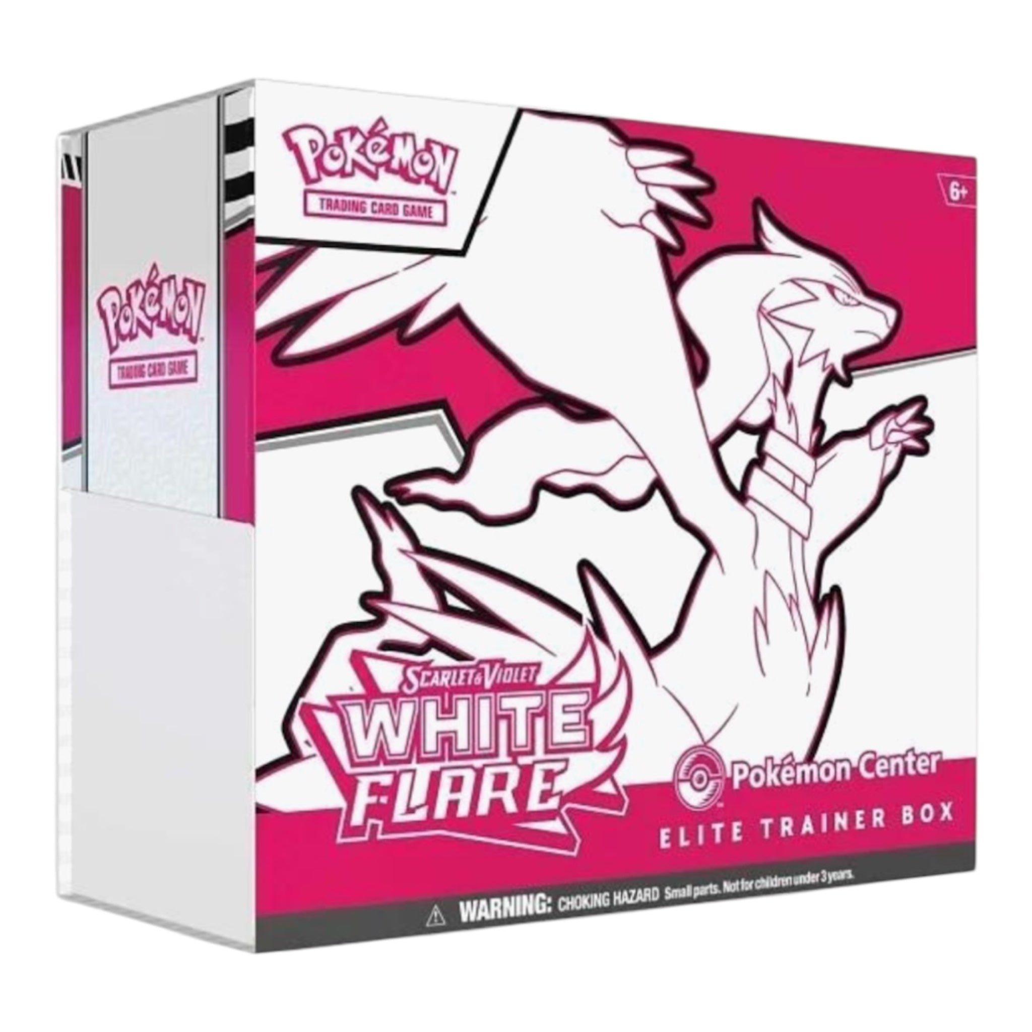 White Flare Pokemon Center Elite Trainer Box