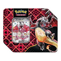Paldean Fates Charizard ex Tin (Imperfect Packaging)