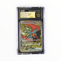 Roaring Moon ex #218/187 Special Art Rare Holo Japanese Terastal Fest ex CGC 10 Pristine