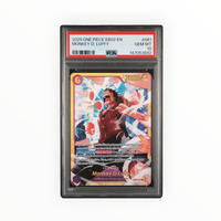 Monkey D. Luffy #061 EB02 Anime 25th Collection PSA 10