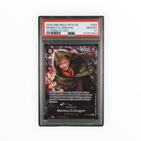 Monkey D. Dragon #094 Alternate Art OP12 Legacy of the Master PSA 10