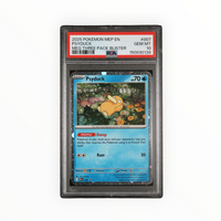 Psyduck #007 Mega Evolution Black Star Promo Three Pack Blister PSA 10