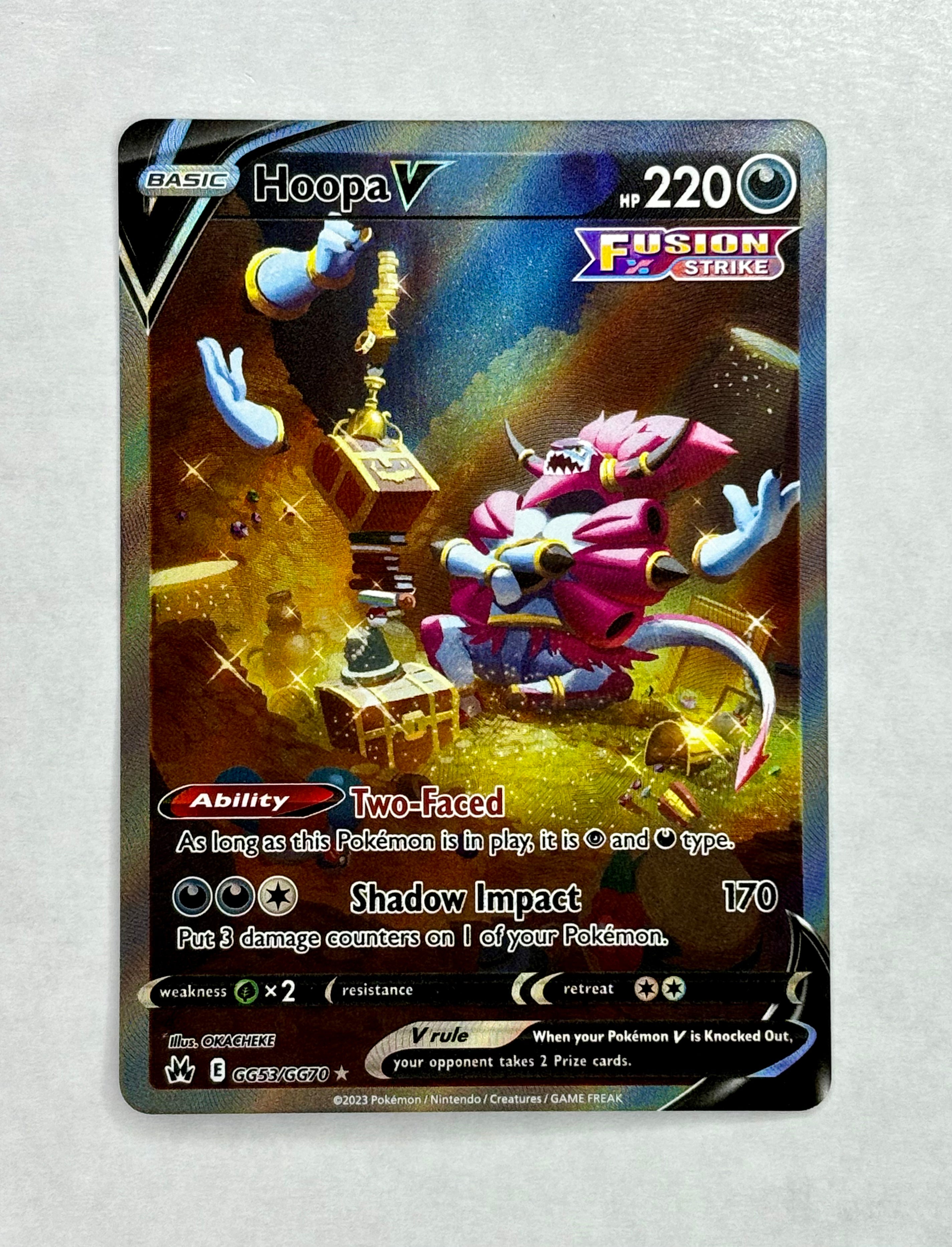 Pokemon Hoopa V - Crown Zenith: Galarian Gallery (NM/M)