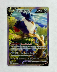 Pokemon Honchkrow V (Alternate Full Art) - SWSH09: Brilliant Stars (NM/M)