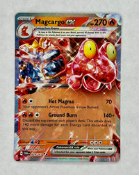 Pokemon Magcargo ex - 029/167 - SV06: Twilight Masquerade (NM/M)