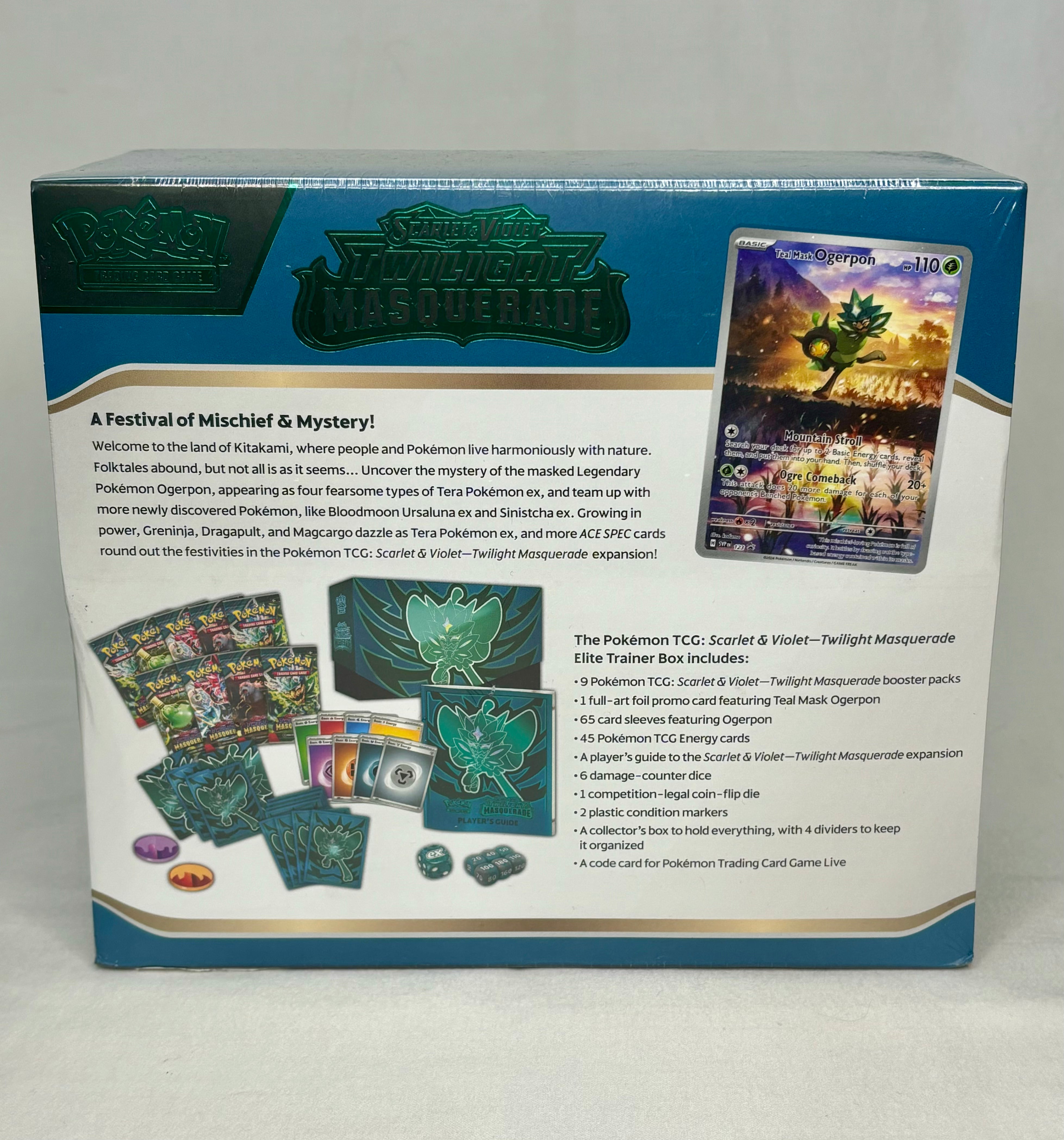 Pokemon Twilight Masquerade Elite Trainer Box