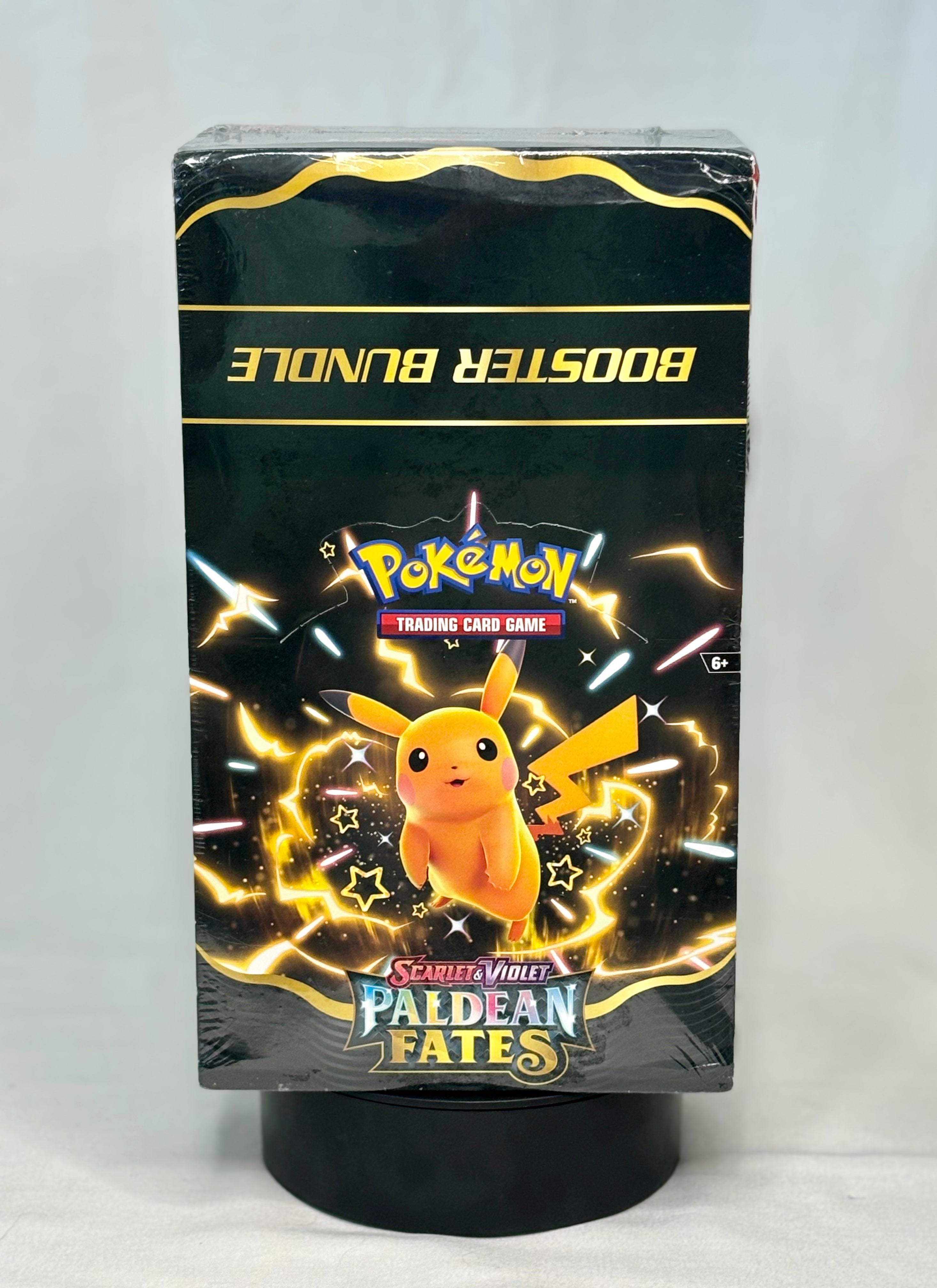 Pokemon Paldean Fates Booster Bundle Display