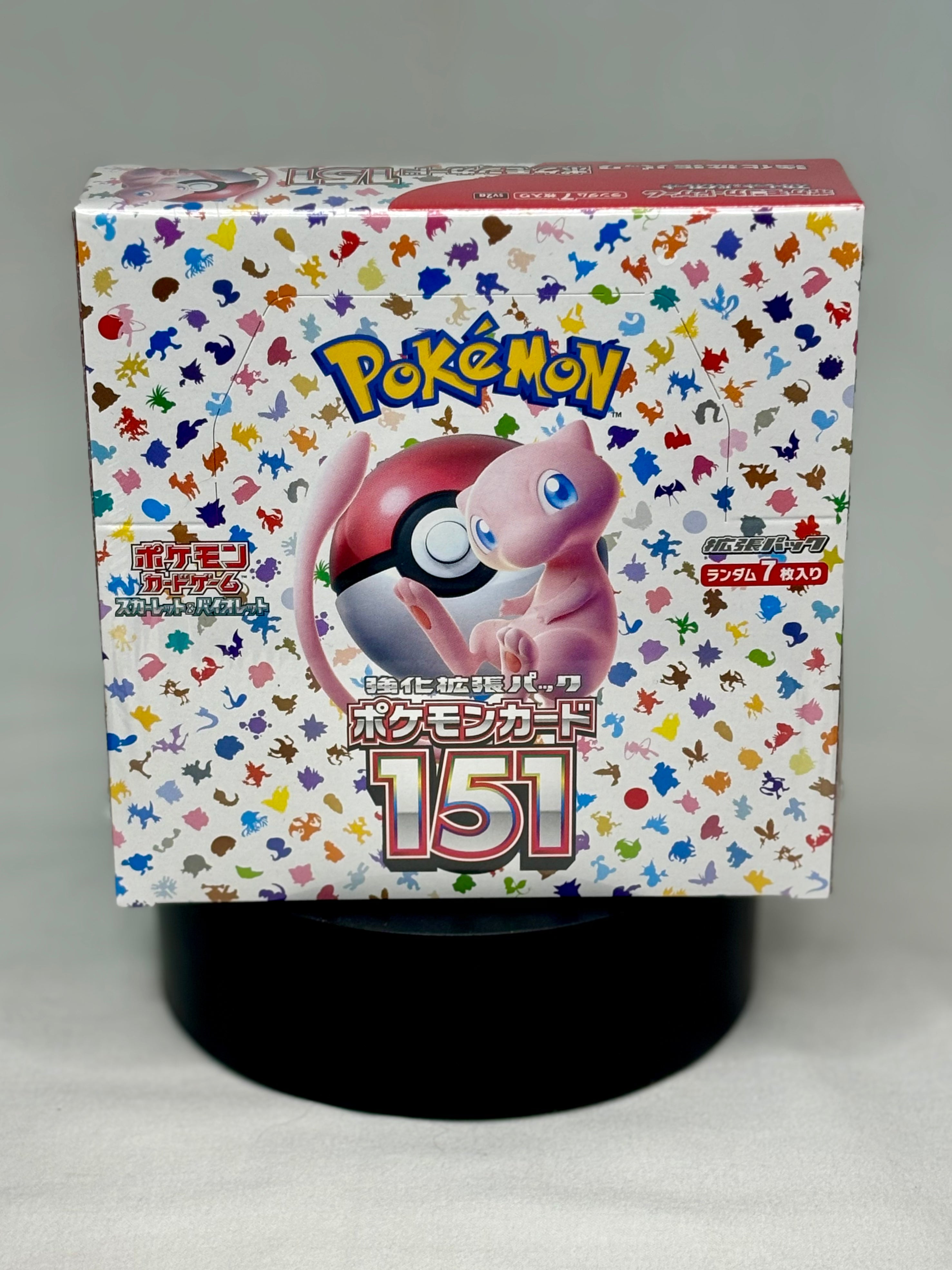 Pokemon 151 Japanese Booster Box