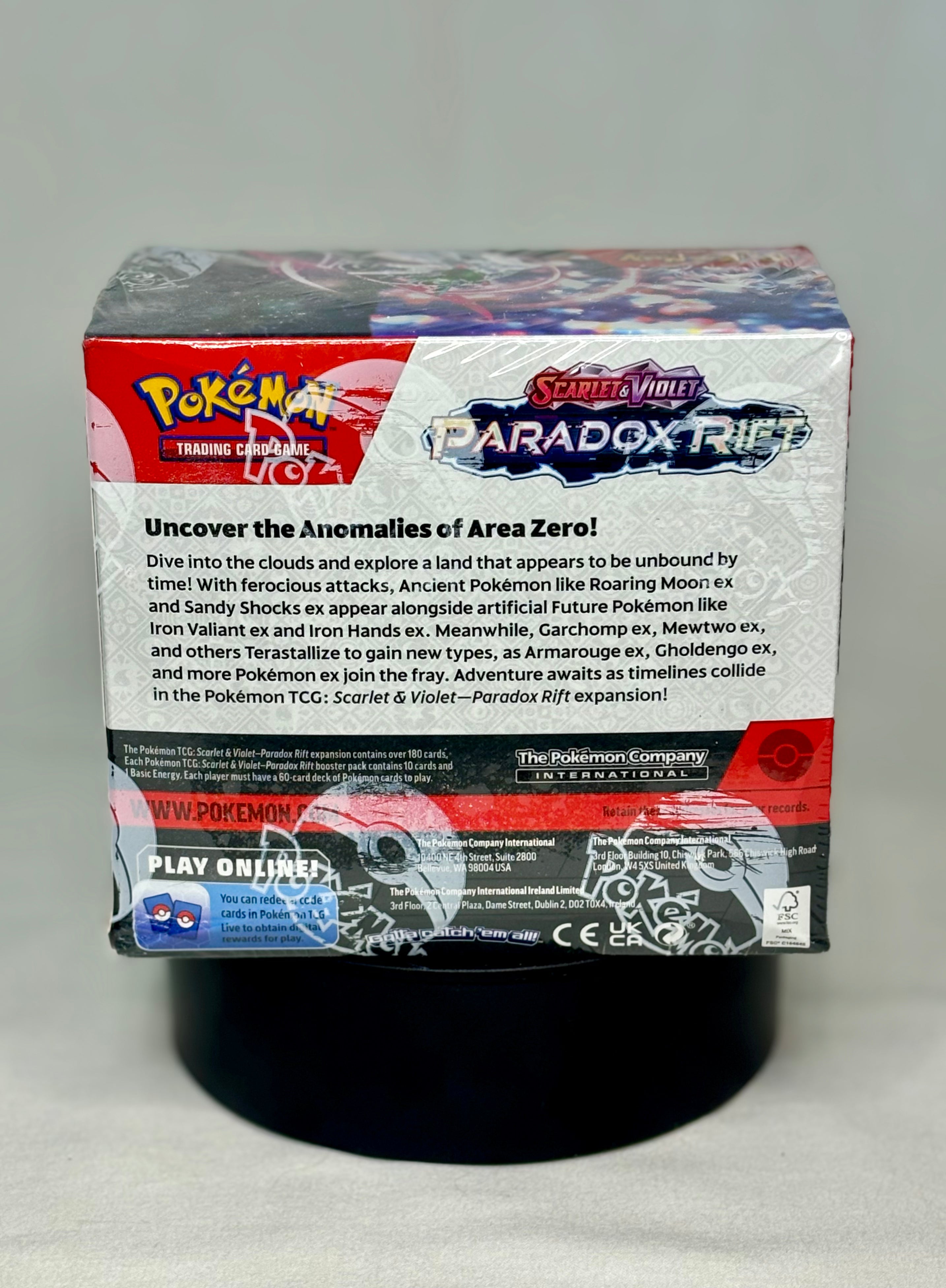 Pokemon Paradox Rift Booster Box