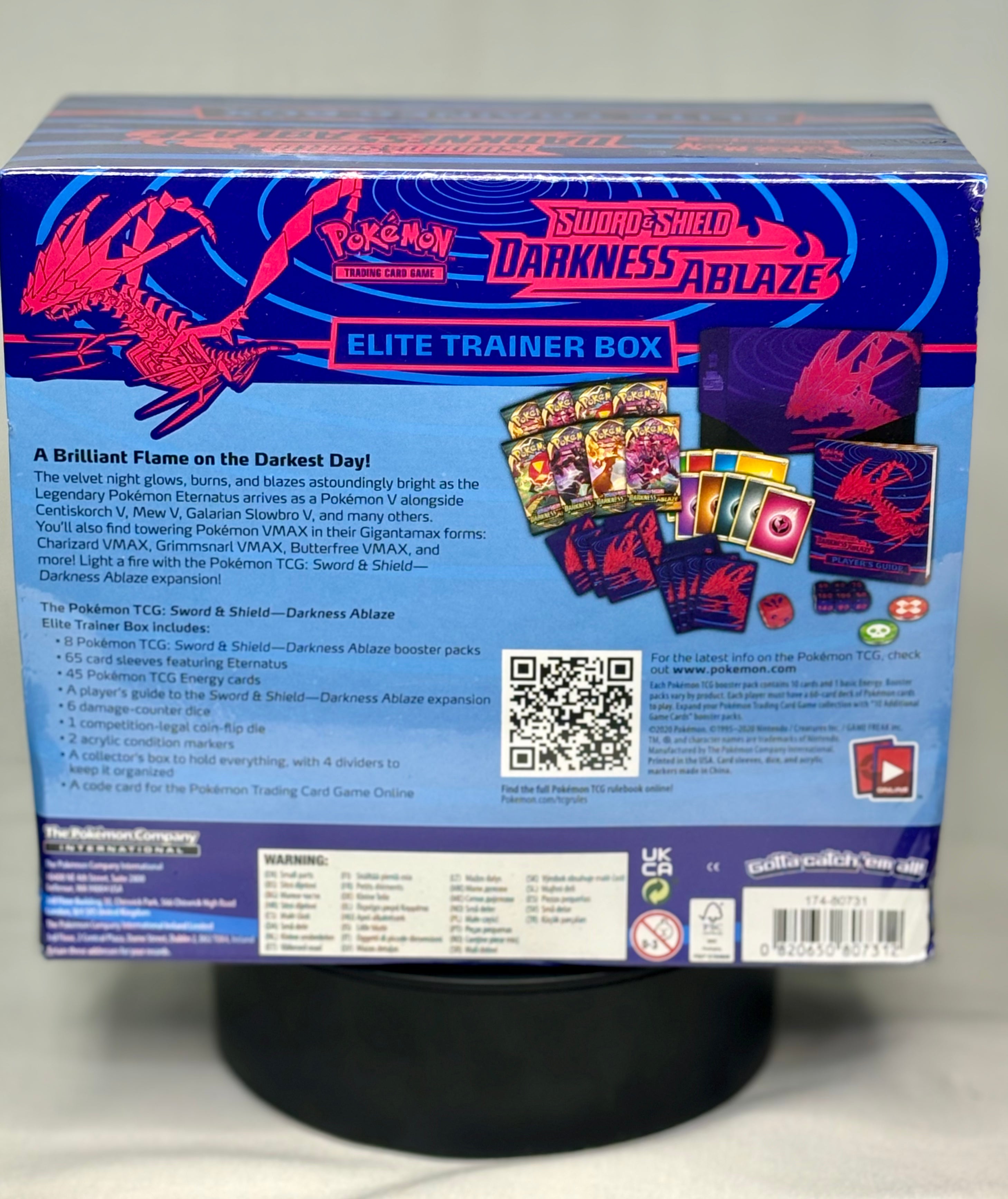 Pokemon Darkness Ablaze Elite Trainer Box