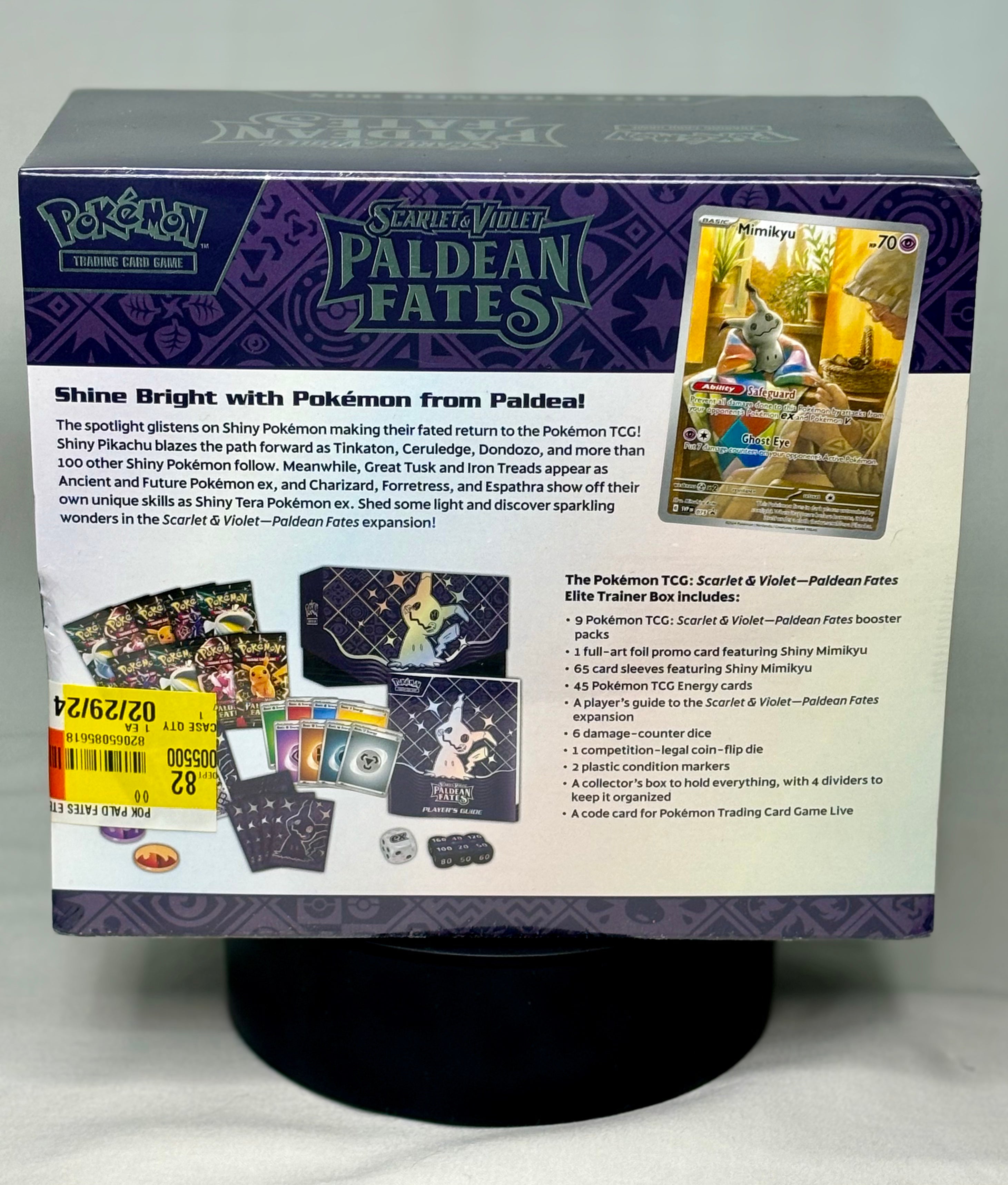 Pokemon Paldean Fates Elite Trainer Box