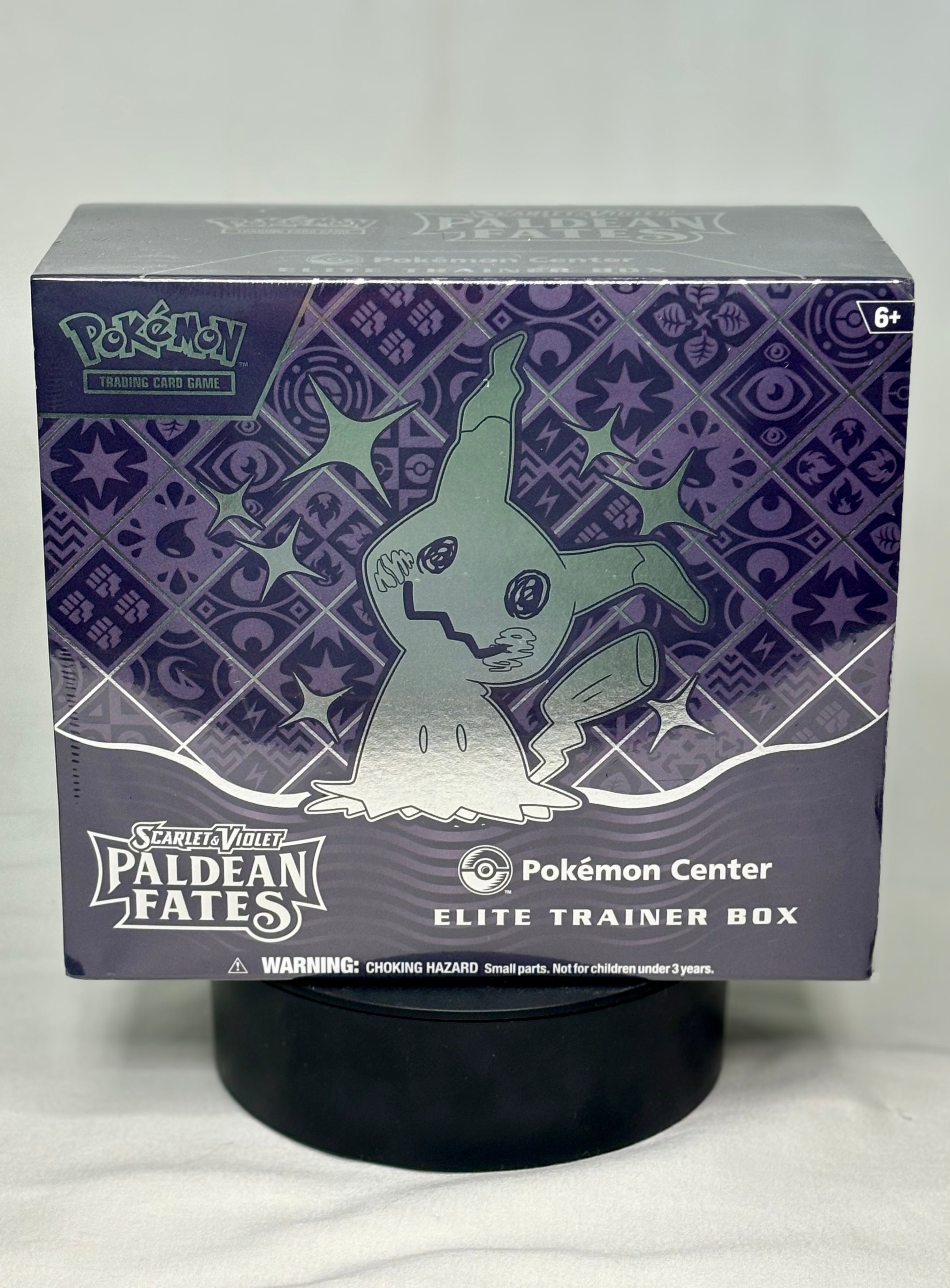 Pokemon Paldean Fates Pokémon Center Elite Trainer Box