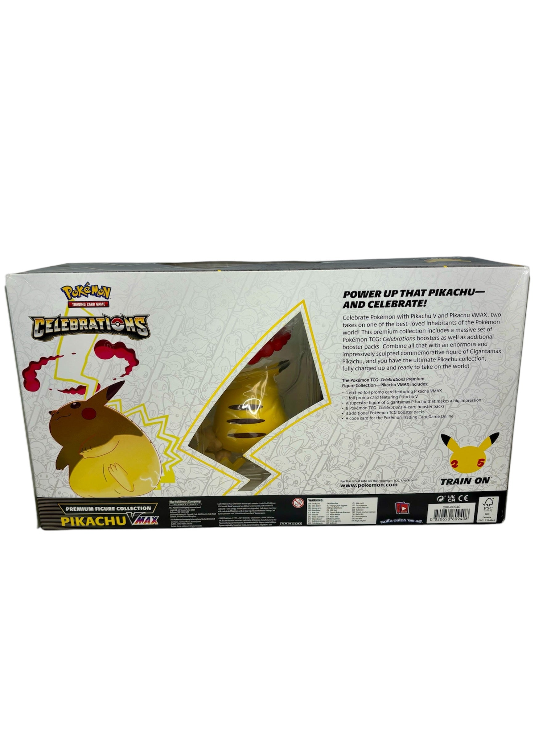 Pokemon Celebrations Premium Figure Collection [Pikachu VMAX]