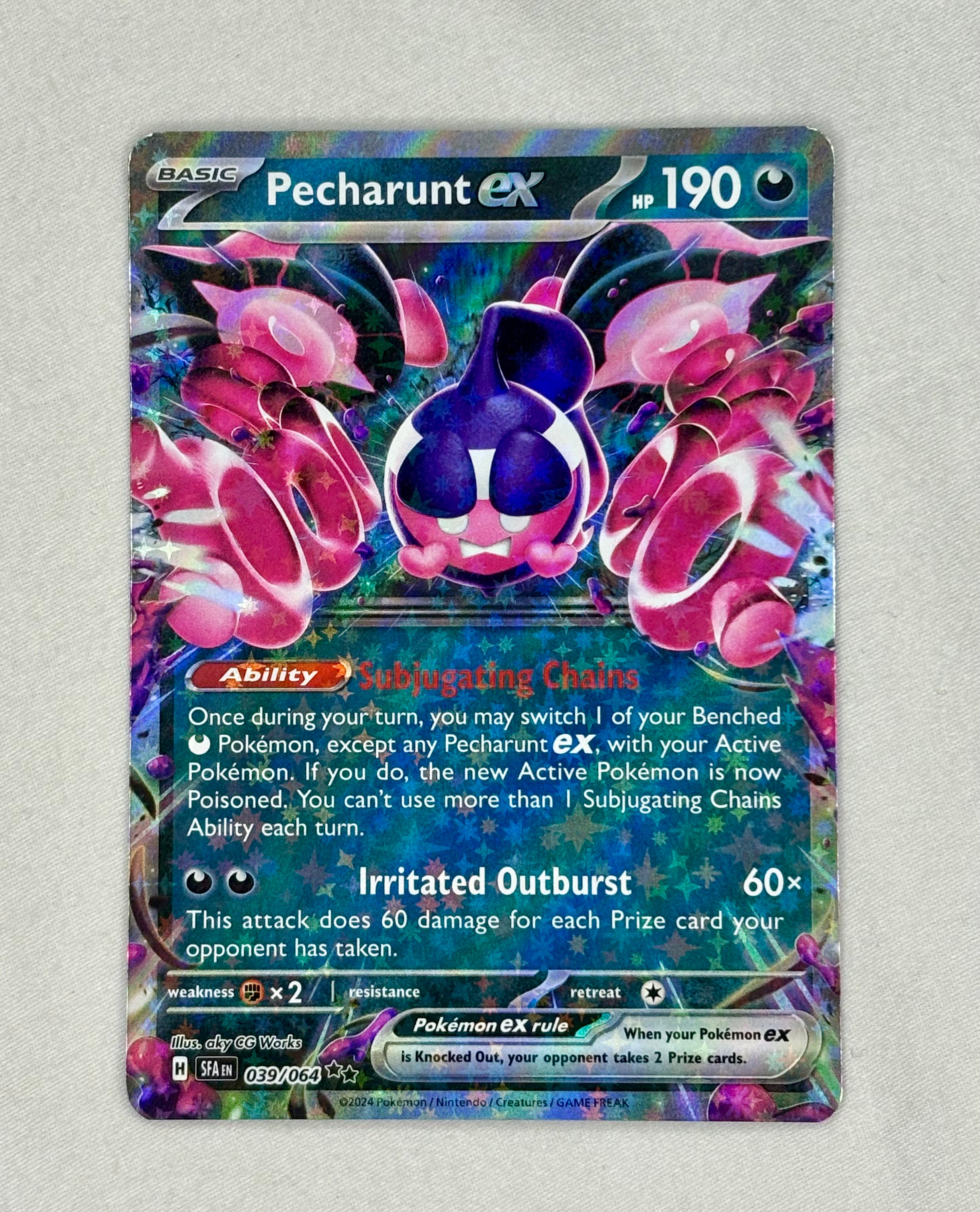 Pokemon Pecharunt ex - 039/064 - SV: Shrouded Fable (NM/M)