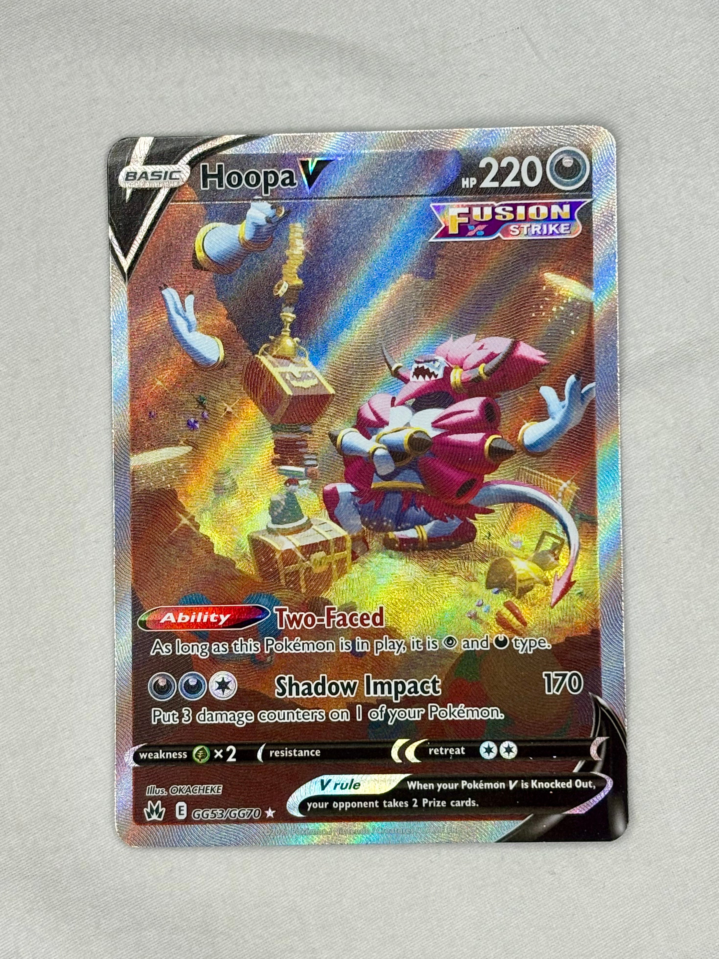 Pokemon Hoopa V - Crown Zenith: Galarian Gallery (NM/M)