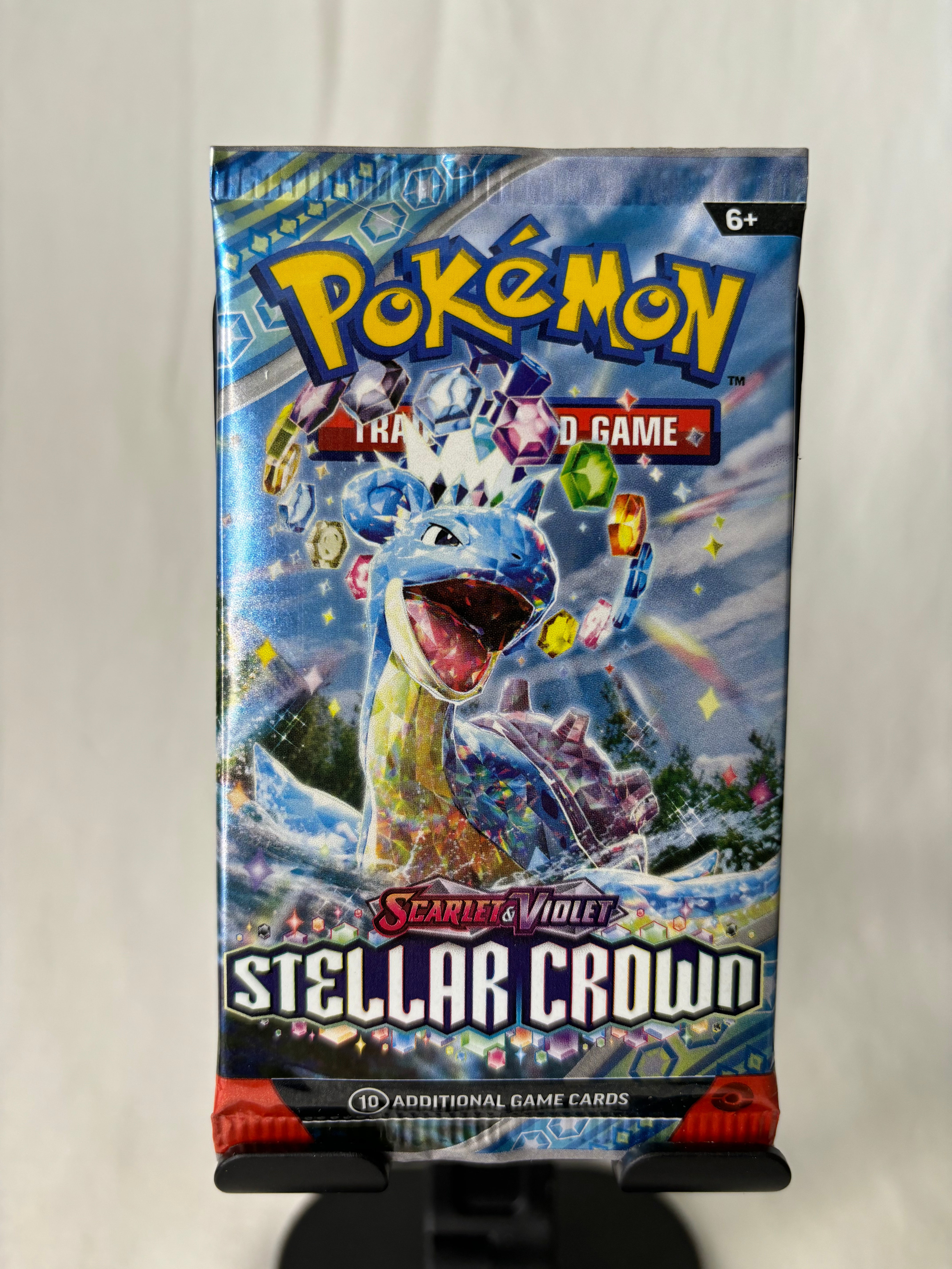 Pokemon Stellar Crown Booster Pack (Styles May Vary)