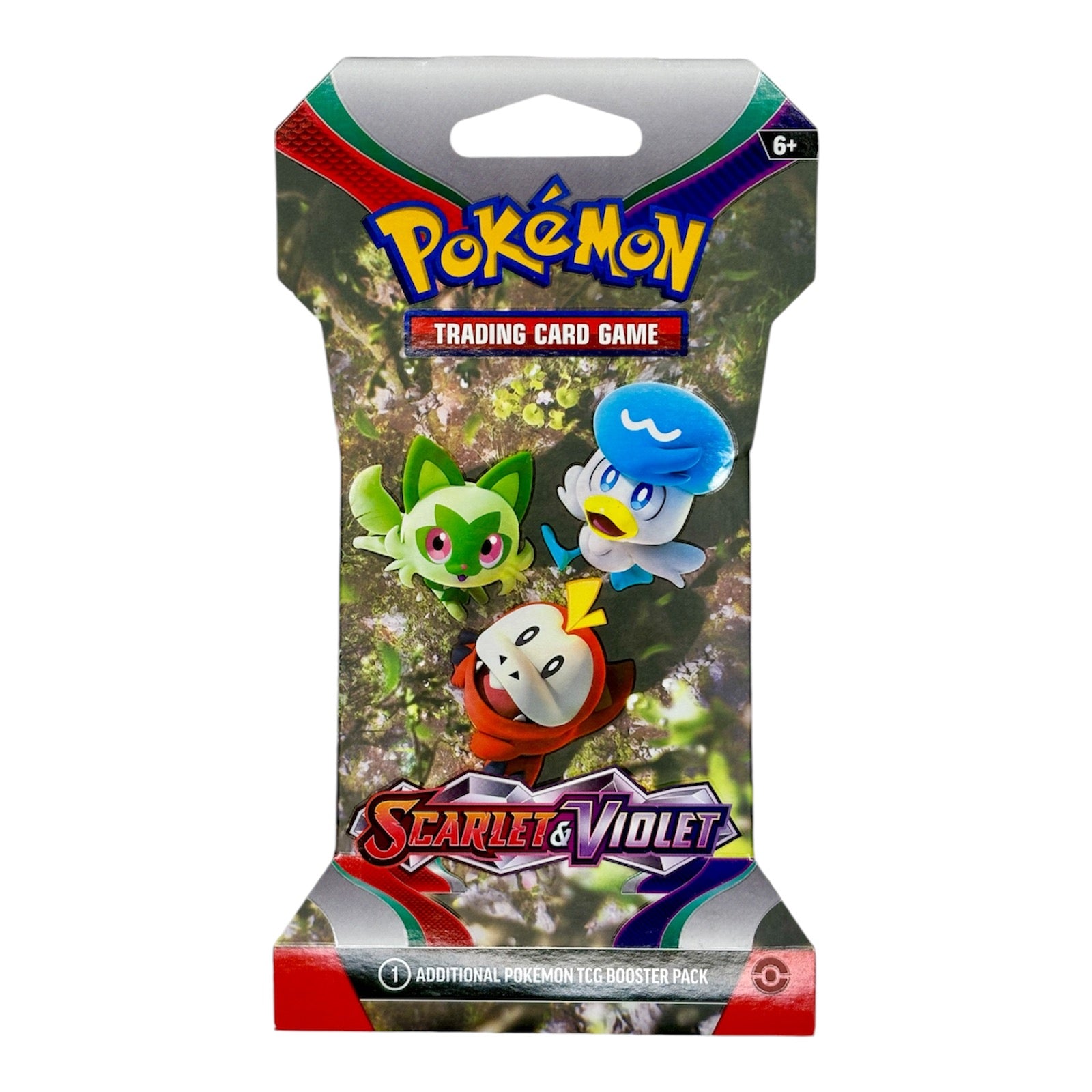 Pokemon Scarlet & Violet Sleeved Booster Pack (Styles May Vary)