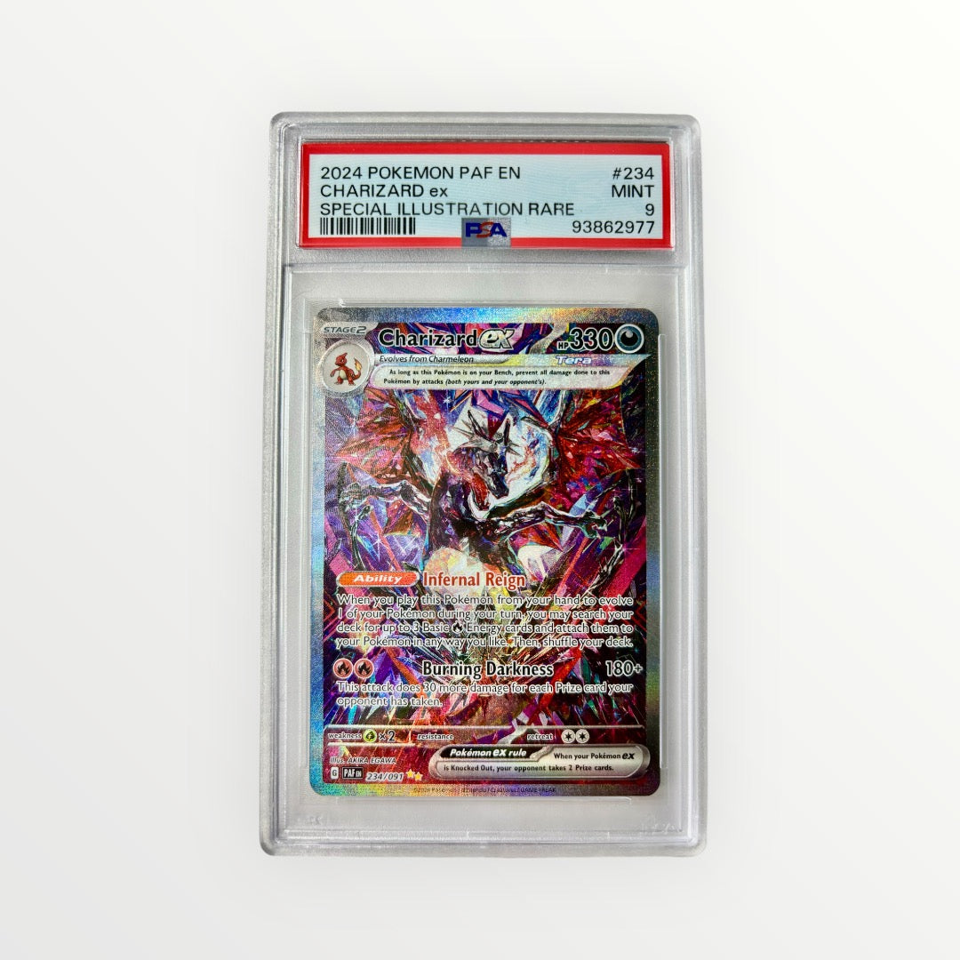 Pokemon Charizard ex - 234/091 - SV: Paldean Fates PSA 9