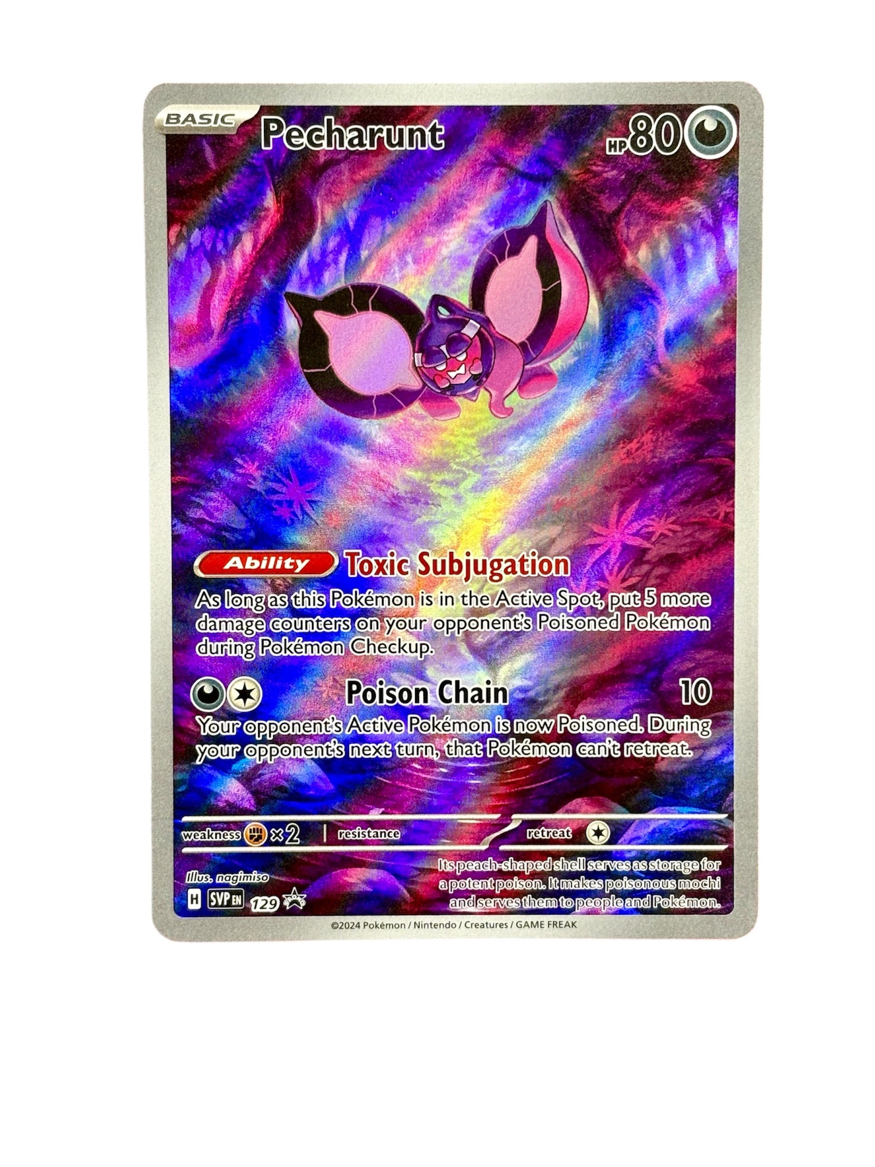 Pokemon Pecharunt - 129: Scarlet & Violet Promo Card (NM/M)