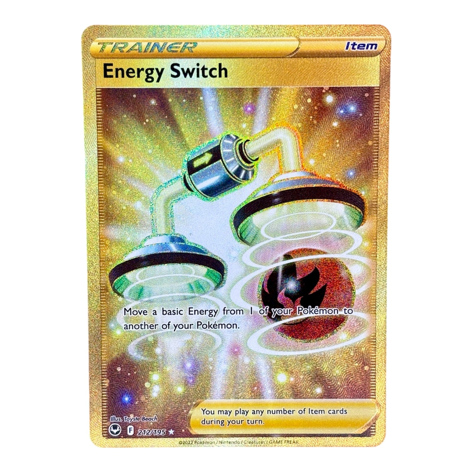 Pokemon Energy Switch 212/195 Silver Tempest (NM/M)