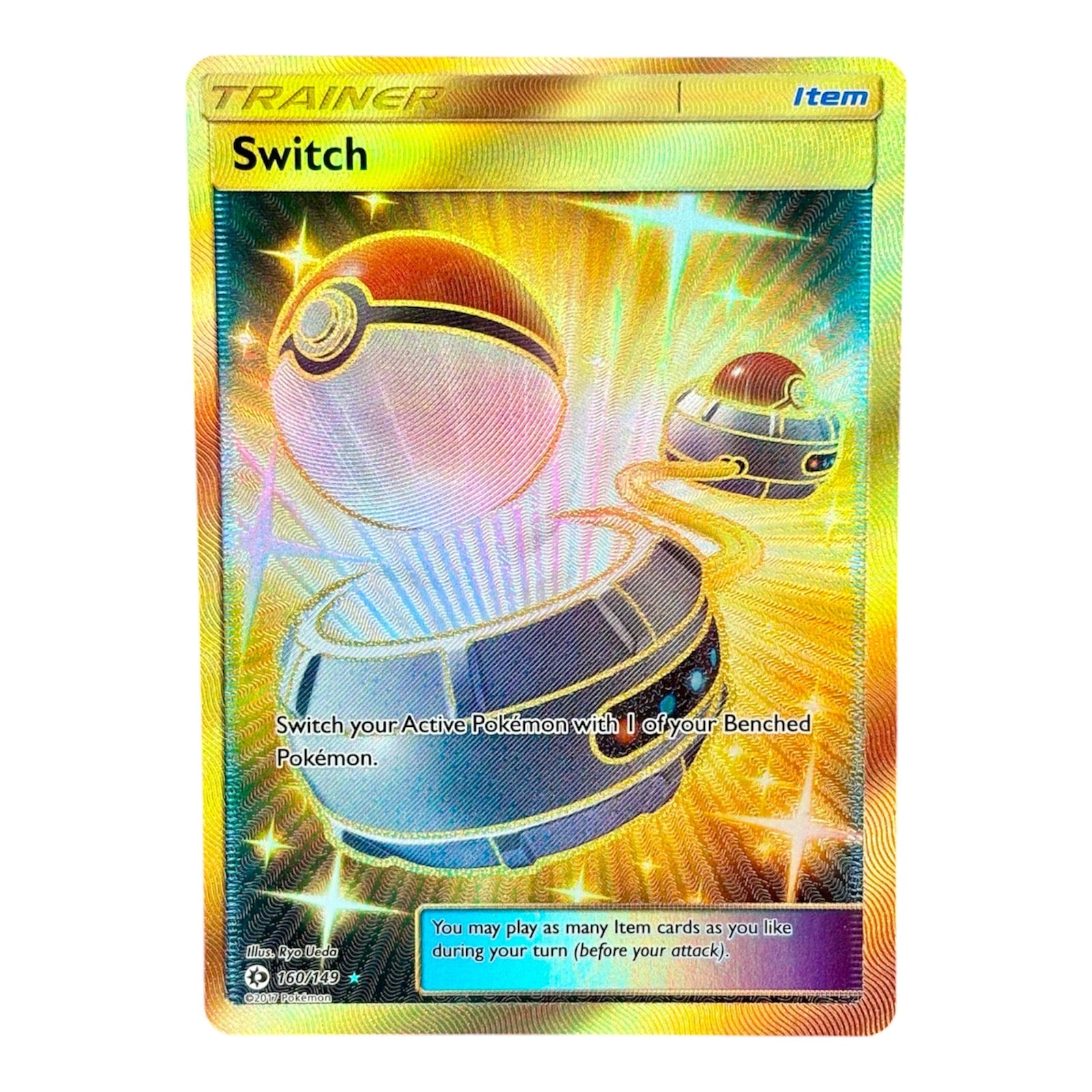 Pokemon Switch (Secret) 160/149 - SM Base Set (NM/M)