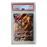 Pokemon Entei V - Crown Zenith: Galarian Gallery PSA 10